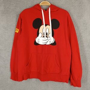 Disney Red Mickey Mouse Hoodie